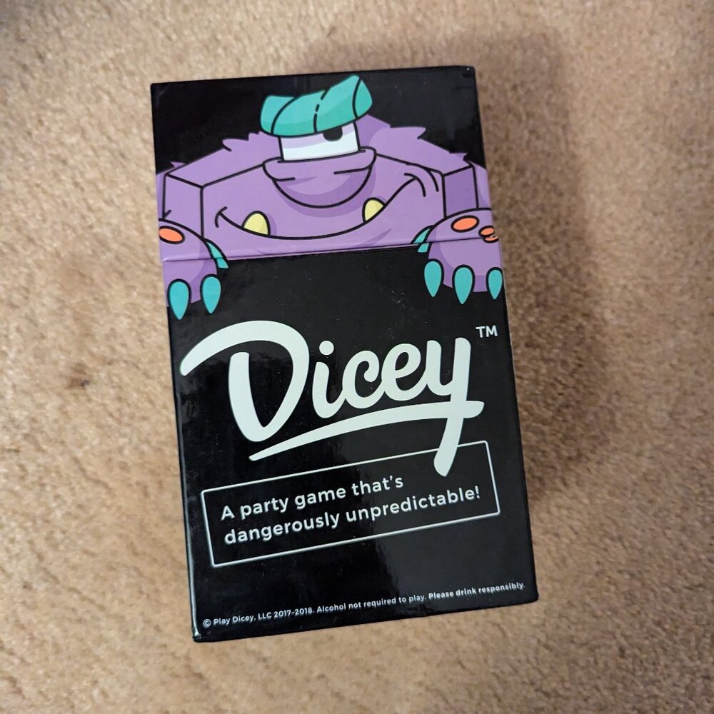 Dicey Adult Card game